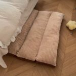 Luxuriously Soft and Thick Pet Sleeping Mat, Perfect Four-Season Floor Bed for Dogs and Cats, Removable Washable Cover with Waterproof Non-Slip Base, Ideal for Light Sleepers and All Breeds (XL,Brown) - Image 4