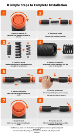 Adjustable wrist grip resistance bar - Image 3