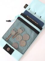 Beige Crossbody Phone Bag - Compact Travel Wallet with Large Capacity Multi Compartment Storage, Wear Resistant Shoulder Pouch for Phone, Coins and Daily Essentials - Image 3