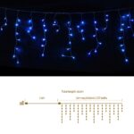 Jingle Jollys 32M Christmas Lights Solar Icicle String Lights 960 LED Blue - Image 2