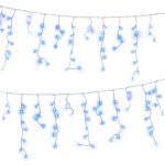 Jingle Jollys 32M Christmas Lights Solar Icicle String Lights 960 LED Blue - Image 4