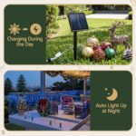Jingle Jollys 32M Christmas Lights Solar Icicle String Lights 960 LED Blue - Image 6