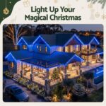 Jingle Jollys 32M Christmas Lights Solar Icicle String Lights 960 LED Blue - Image 9