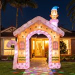 Jingle Jollys Christmas Inflatable Gingerbread Man Candy 3.2M Illuminated Decorations - Image 12