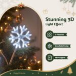 Jingle Jollys 4 Pack Christmas Lights Path Lights Garden Decoration Outdoor Pathway Lighting - Image 2