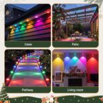 Jingle Jollys 30M Christmas Permanent Outdoor Lights Smart Eaves String App Control Decoration 72LED - Image 6