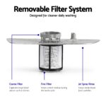 Devanti 12 Place Settings Dishwasher 55cm Freestanding Benchtop Built-In - Image 9