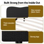 Giselle 32cm Euro Top King Single Mattress 5-Zone and Artiss Boucle Bed Frame Set - Image 5