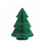 Jingle Jollys Paper Christmas Tree 47CM w/ Star Topper Xmas Decor Tabletop Green DIY Ornament Set - Image 4