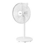 DEVANTI 16" 5-in-1 Rechargeable Fan for Pedestal Table Floor Wall Ceiling - Image 3
