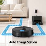 DEVANTI Robot Vacuum and Mop, APP Control 6000Pa LDS Laser 3-in-1 Cleaning - Image 6