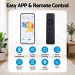DEVANTI Robot Vacuum and Mop, APP Control 6000Pa LDS Laser 3-in-1 Cleaning - Image 8