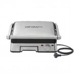 Devanti 2000W 3-in-1 Panini Press Grill Sandwich Maker 180° Open 4 Slice - Image 3