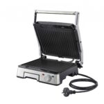 Devanti 2000W 3-in-1 Panini Press Grill Sandwich Maker 180° Open 4 Slice - Image 9