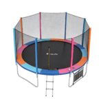 Everfit 14FT Kids Trampoline Rebounder with Enclosure Net Storage Bag - Image 3