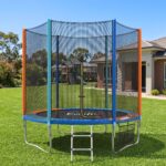 Everfit 6FT Kids Trampoline Rebounder with Enclosure Net Storage Bag