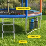 Everfit 6FT Kids Trampoline Rebounder with Enclosure Net Storage Bag - Image 5