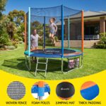 Everfit 6FT Kids Trampoline Rebounder with Enclosure Net Storage Bag - Image 6