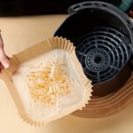 Air Fryer Liners Parchment Paper Air Fryer Disposable Air Fryer Paper Non-Stick - Brown - Size 01 - Image 6