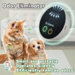 Pet Odor Eliminator Portable Air Freshener Cat Litter Box Deodorizer Dog Smell - White - Size 01 - Image 9