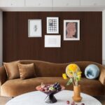 Red Brown Contact Paper Wood Grain Peel and Stick Countertops Waterproof Counter Top Contact Paper Wood Wallpaper Brown Walnut Vinyl Wrap for Cabinets Desk Wallpaper Removable Veneer 15.8inx78.8in - Image 2