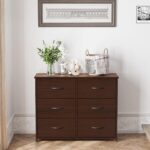 Red Brown Contact Paper Wood Grain Peel and Stick Countertops Waterproof Counter Top Contact Paper Wood Wallpaper Brown Walnut Vinyl Wrap for Cabinets Desk Wallpaper Removable Veneer 15.8inx78.8in - Image 6