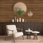 Walnut Brown Contact Paper Wood Grain Peel and Stick Countertops Waterproof Counter Top Contact Paper Wood Wallpaper Brown Walnut Vinyl Wrap for Cabinets Desk Wallpaper Removable Veneer 15.8inx78.8in - Image 7