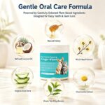 Pet Teeth Cleaning Finger Wipes for Dogs & Cats, Gentle Daily Oral Care Dental Wipes Helps Reduce Plaque Tartar & Freshens Breath, Dog Toothbrush Alternative for Puppies, Kittens & All Breeds,50 Count - Image 6