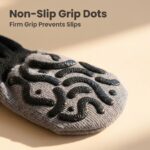 Anti-Slip Dog Socks with Adjustable Velcro, Non-Slip Grip Paw Protector for Indoor Floors & Outdoor Walks, Soft Breathable Pet Booties with Reflective Strips for Small Medium Large Dogs & Senior Pets - Yellow - Size XL - Image 3