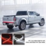 Double Row 60 inch 264 pcs LED for Pick up/Truck Tailgate Light Bar Side Bed Light Strip Bar IP67 Waterproof Reverse- 5 Functions Tail/Brake/Turn Signals/Reverse - Image 3