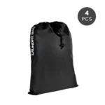 4 Pcs Travel Laundry Bag Drawstring Water Resistant Sports Gym Clothes Organiser - 4 - Image 6