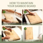 3 Pcs Bamboo Cutting Board - Image 2