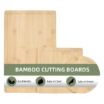 3 Pcs Bamboo Cutting Board - Image 3
