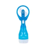 Handhold Battery Powered Personal Water Spray Fan-Blue/Pink - Blue - Image 6