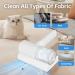 UV?C Cordless Dust Mite Vacuum Handheld Sanitizing Cleaner with 1200?mAh Battery - Image 2