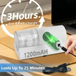 UV?C Cordless Dust Mite Vacuum Handheld Sanitizing Cleaner with 1200?mAh Battery - Image 5