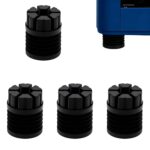 4 Pack Accessories Anti-Vibration Feet for Bambu Lab Printer, High-Temp Silicone Shock Absorber for X1/X1C/P1P/P1S 3D Printer