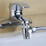3-Way Kitchen Faucet Diverter Valve with 90 Degree Handle, M22 x M24 Thread Connection for Taps, Showers and Water Outlets, Chrome - Image 5