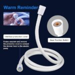 Rechargeable Portable Camping Shower Pump with 2 m Hose, 4000 mAh Battery and 2 Water Flow Modes for Travel, Pets and Car Washing - Image 3