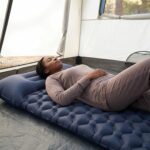 Ultralight Inflatable Camping Sleeping Pad with Built-In Pillow, Waterproof TPU Coating and Compact Pack Size, Blue, 190 x 60 x 5 cm - Image 6
