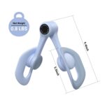 Blue Thigh Trainer for Women, Multi-Function Pelvic Floor Exercise Equipment with Digital Display, Timer, Counter & Calorie Tracking, Inner Thigh Exerciser for Hip, Leg and Butt Toning - Image 3