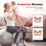Pink Thigh Trainer for Women, Multi-Function Pelvic Floor Exercise Equipment with Digital Display, Timer, Counter & Calorie Tracking, Inner Thigh Exerciser for Hip, Leg and Butt Toning - Image 4