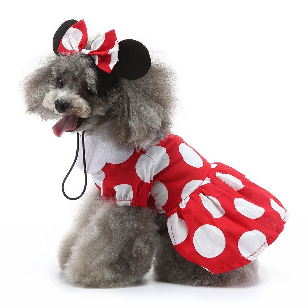 V1221-XM-LB4026-ZS95-00 XL Size Ultra Polka Pet Costume, Fancy Dress for Halloween & Christmas, Lightweight for 7-10 kg Dogs and Cats - Image 1