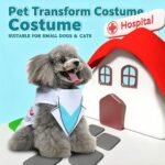 S Size Ultra Polka Pet Costume, Fancy Dress for Halloween & Christmas, Lightweight for 2-3 kg Dogs and Cats - Image 8