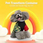 S Size Ultra Polka Pet Costume, Fancy Dress for Halloween & Christmas, Lightweight for 2-3 kg Dogs and Cats - Image 12