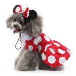 M Size Ultra Polka Pet Costume, Fancy Dress for Halloween & Christmas, Lightweight for 3.5-4.5 kg Dogs and Cats