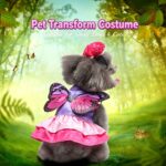XL Size Xenon Navy Pet Costume, Fancy Dress for Halloween & Christmas, Lightweight for 7-10 kg Dogs and Cats - Image 4