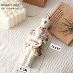 Creative Hanging Ornaments for Christmas & Halloween, Wreath Snowflake Tree Pendants, Scene Layout Party Decor, Nutcracker Shaped Hanging Decor