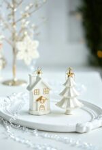 Snowflake Hanging Ornament, Holiday Decor Pendant Suitable for Christmas and Halloween Themed Layout - Image 4