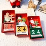 Wooden Christmas Countdown Desk Decoration with Santa Claus Figure, Festive Tabletop Accessory for Indoor Xmas Styling and Christmas Season Presents - Image 6